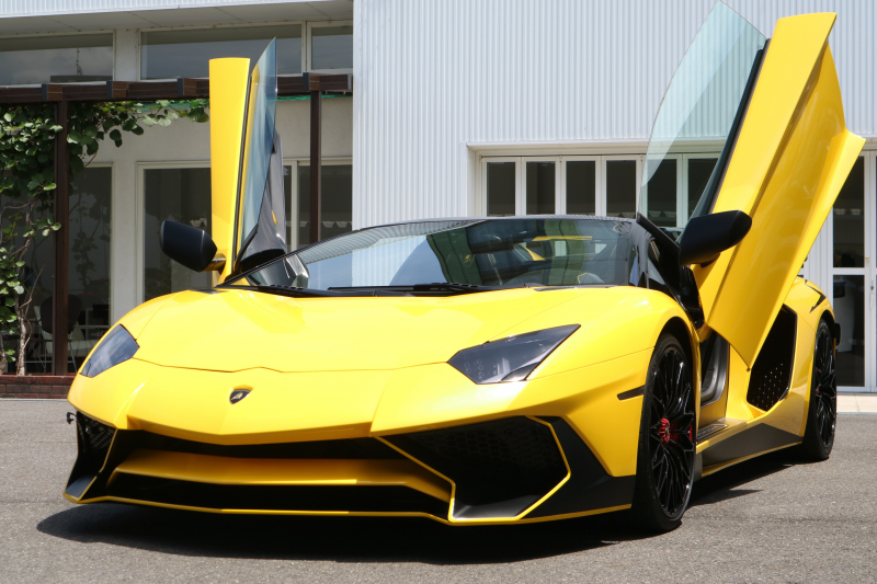 ランボルギーニ アヴェンタドール SV　ロードスタ－　正規ディ－ラ－車
